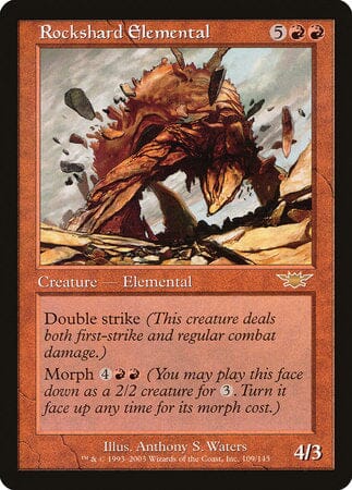 Rockshard Elemental [Legions] MTG Single Magic: The Gathering  | Multizone: Comics And Games