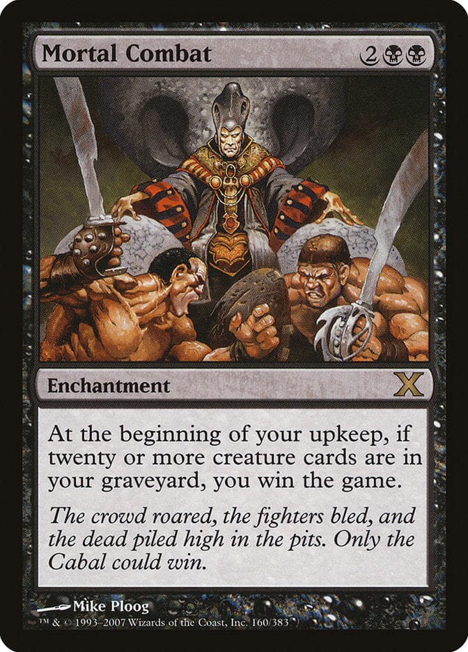 Mortal Combat [Tenth Edition] MTG Single Magic: The Gathering  | Multizone: Comics And Games