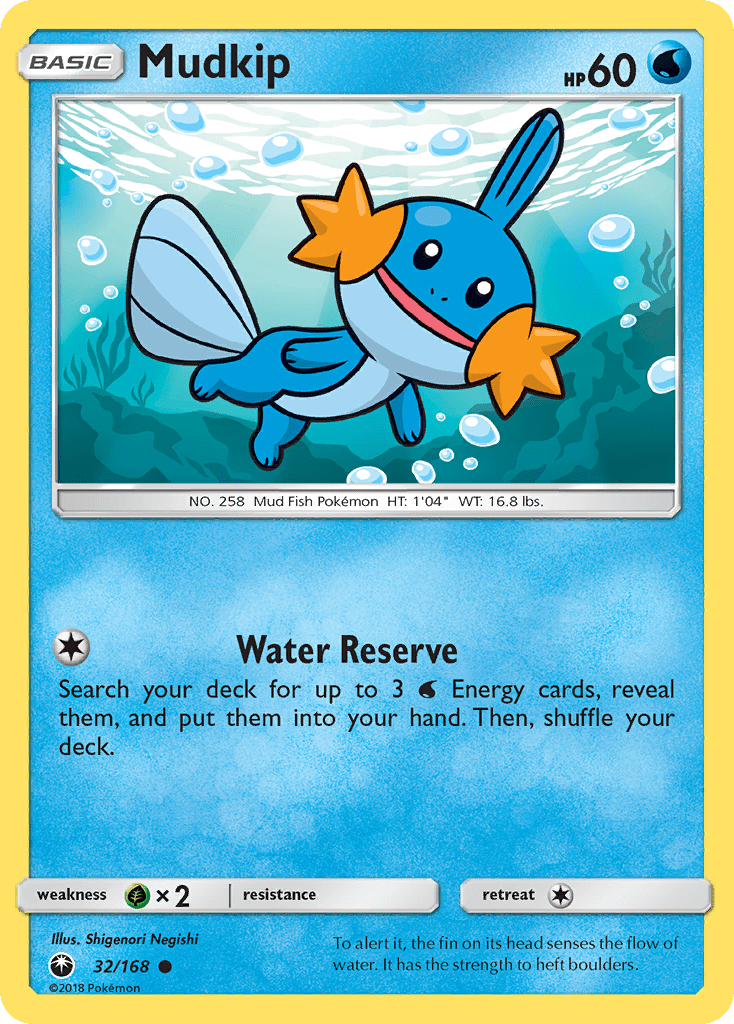 Mudkip (32/168) [Sun & Moon: Celestial Storm] Pokemon Single Pokémon  | Multizone: Comics And Games