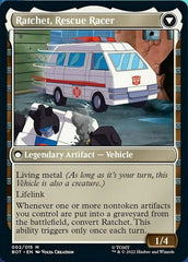 Ratchet, Field Medic // Ratchet, Rescue Racer [Universes Beyond: Transformers] MTG Single Magic: The Gathering  | Multizone: Comics And Games