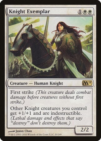 Knight Exemplar [Magic 2011] MTG Single Magic: The Gathering  | Multizone: Comics And Games