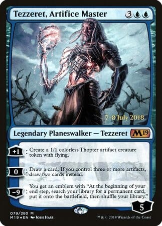 Tezzeret, Artifice Master [Core Set 2019 Promos] MTG Single Magic: The Gathering  | Multizone: Comics And Games