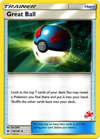Great Ball (119/149) (Charizard Stamp #55) [Battle Academy 2020] Pokemon Single Pokémon  | Multizone: Comics And Games
