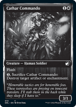 Cathar Commando [Innistrad: Double Feature] MTG Single Magic: The Gathering  | Multizone: Comics And Games