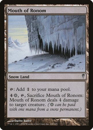 Mouth of Ronom [Coldsnap] MTG Single Magic: The Gathering  | Multizone: Comics And Games