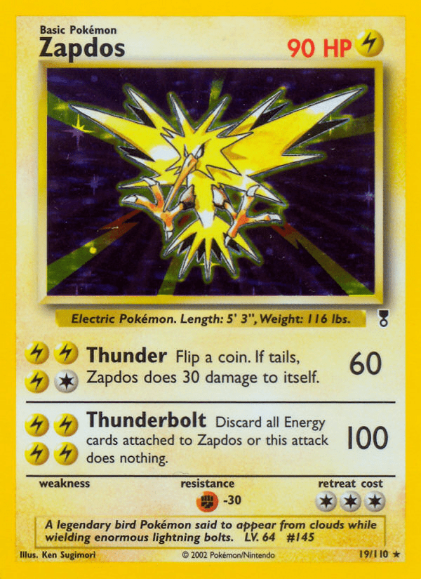 Zapdos (19/110) [Legendary Collection] Pokemon Single Pokémon  | Multizone: Comics And Games
