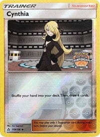Cynthia (119/156) (Regional Championship Promo) [Sun & Moon: Ultra Prism] Pokemon Single Pokémon  | Multizone: Comics And Games