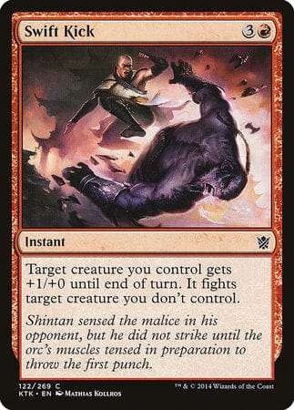 Swift Kick [Khans of Tarkir] MTG Single Magic: The Gathering  | Multizone: Comics And Games