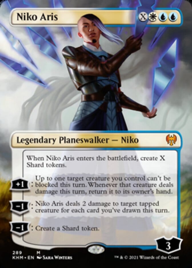 Niko Aris (Borderless) [Kaldheim] MTG Single Magic: The Gathering  | Multizone: Comics And Games