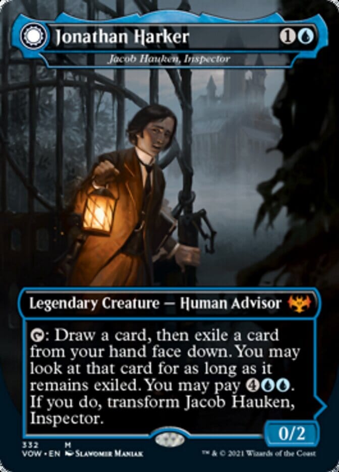 Jacob Hauken, Inspector // Hauken's Insight - Jonathan Harker // Harker's Obsessive Inquiry [Innistrad: Crimson Vow] MTG Single Magic: The Gathering  | Multizone: Comics And Games