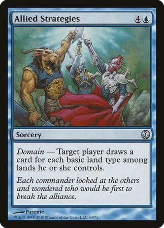 Allied Strategies [Duel Decks: Phyrexia vs. the Coalition] MTG Single Magic: The Gathering  | Multizone: Comics And Games