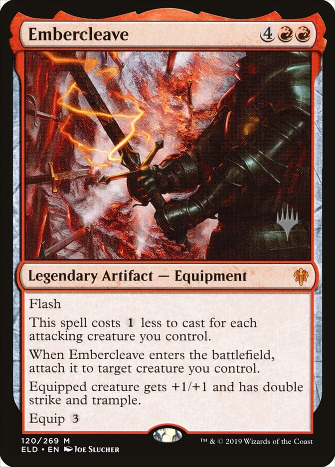 Embercleave (Promo Pack) [Throne of Eldraine Promos] MTG Single Magic: The Gathering  | Multizone: Comics And Games