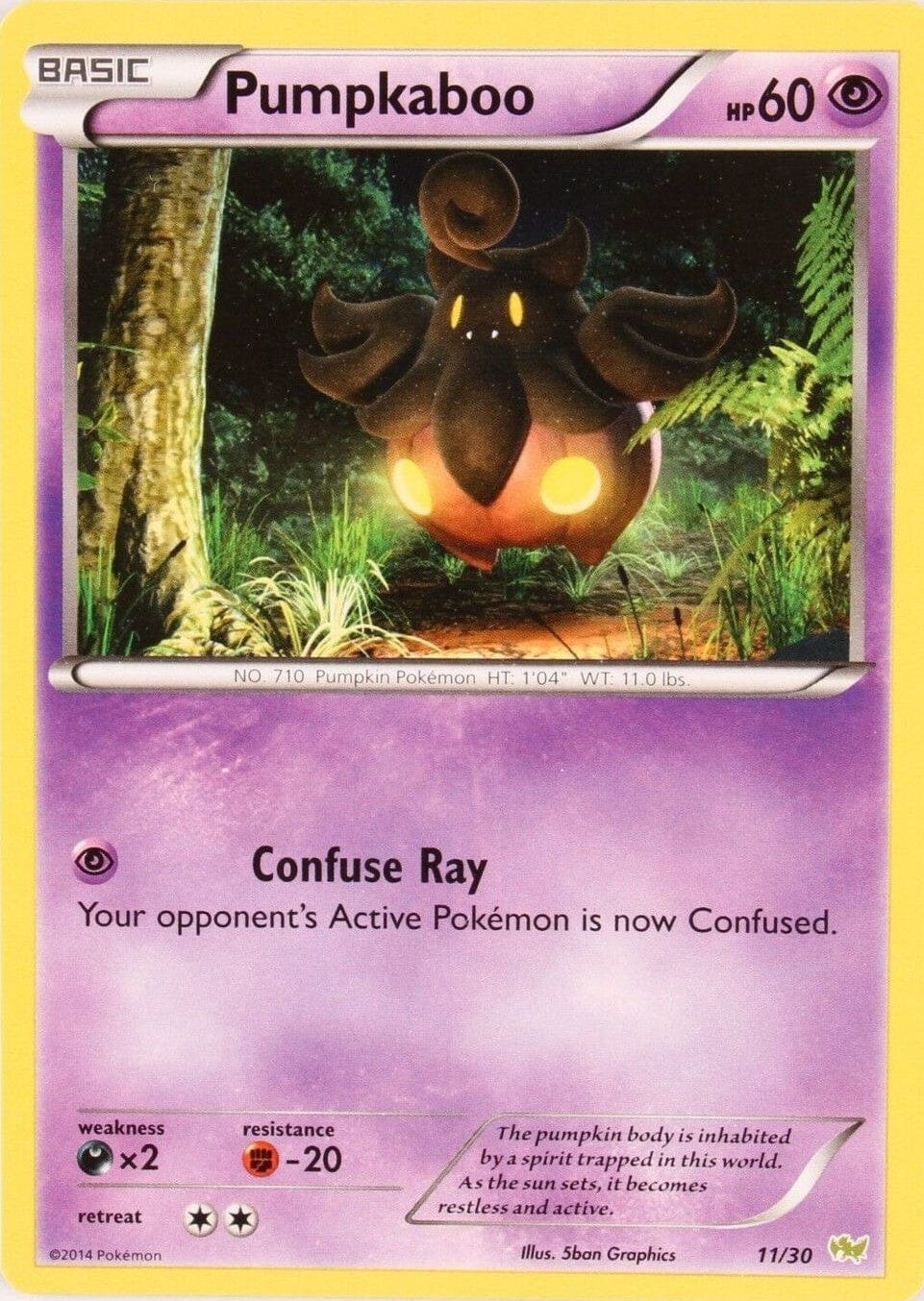 Pumpkaboo (11/30) [XY: Trainer Kit - Noivern] Pokemon Single Pokémon  | Multizone: Comics And Games