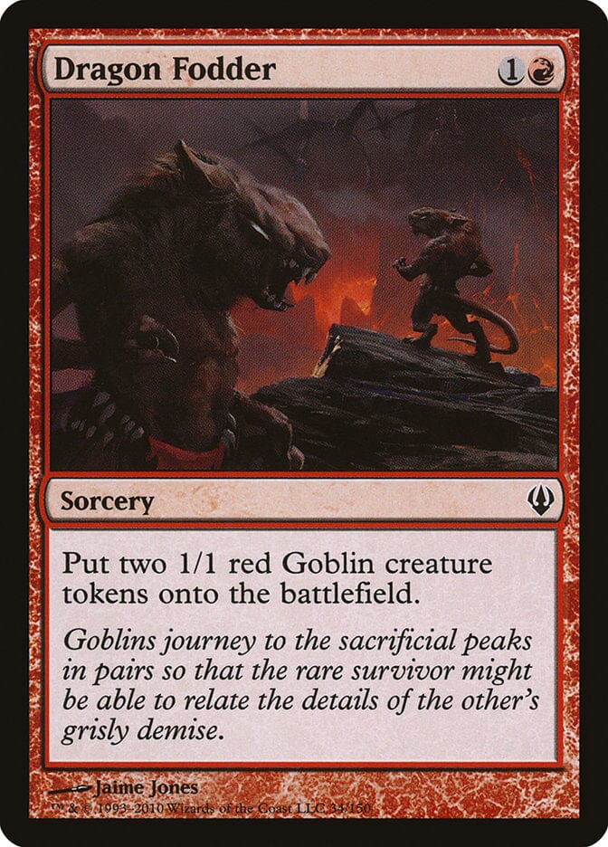 Dragon Fodder [Archenemy] MTG Single Magic: The Gathering  | Multizone: Comics And Games