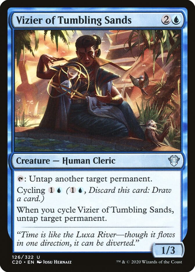 Vizier of Tumbling Sands [Commander 2020] MTG Single Magic: The Gathering  | Multizone: Comics And Games