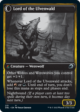 Kessig Naturalist // Lord of the Ulvenwald [Innistrad: Double Feature] MTG Single Magic: The Gathering  | Multizone: Comics And Games