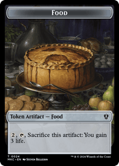 Clue // Food Double-Sided Token [Murders at Karlov Manor Commander Tokens] MTG Single Magic: The Gathering  | Multizone: Comics And Games