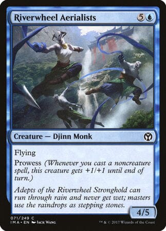 Riverwheel Aerialists [Iconic Masters] MTG Single Magic: The Gathering  | Multizone: Comics And Games