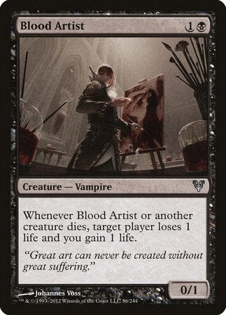 Blood Artist [Avacyn Restored] MTG Single Magic: The Gathering  | Multizone: Comics And Games