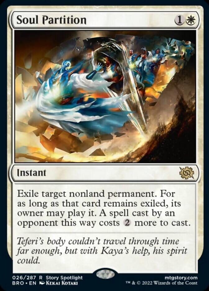 Soul Partition [The Brothers' War] MTG Single Magic: The Gathering  | Multizone: Comics And Games