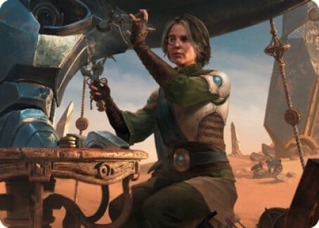 Tocasia, Dig Site Mentor Art Card [The Brothers' War Art Series] MTG Single Magic: The Gathering  | Multizone: Comics And Games