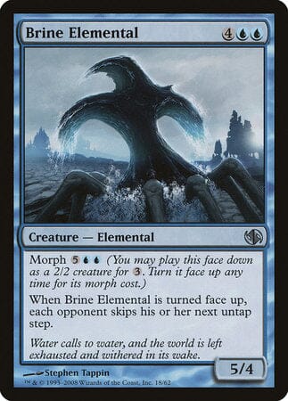 Brine Elemental [Duel Decks: Jace vs. Chandra] MTG Single Magic: The Gathering  | Multizone: Comics And Games