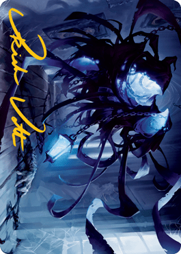 Spectral Adversary Art Card (Gold-Stamped Signature) [Innistrad: Midnight Hunt Art Series] MTG Single Magic: The Gathering  | Multizone: Comics And Games