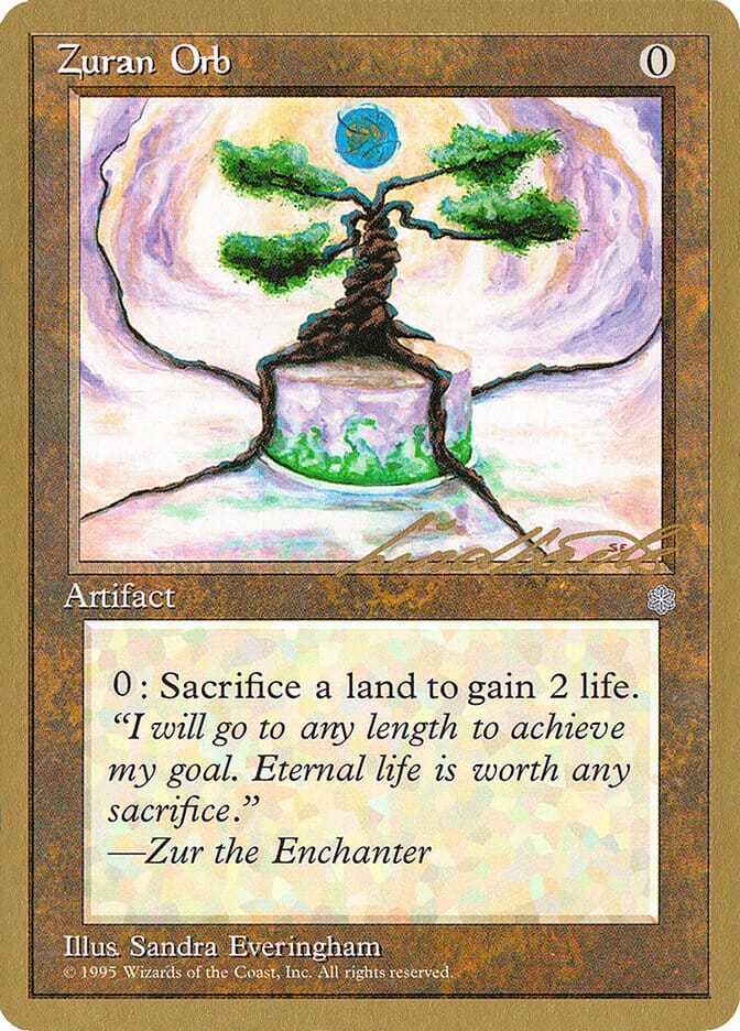 Zuran Orb (Leon Lindback) [Pro Tour Collector Set] MTG Single Magic: The Gathering  | Multizone: Comics And Games