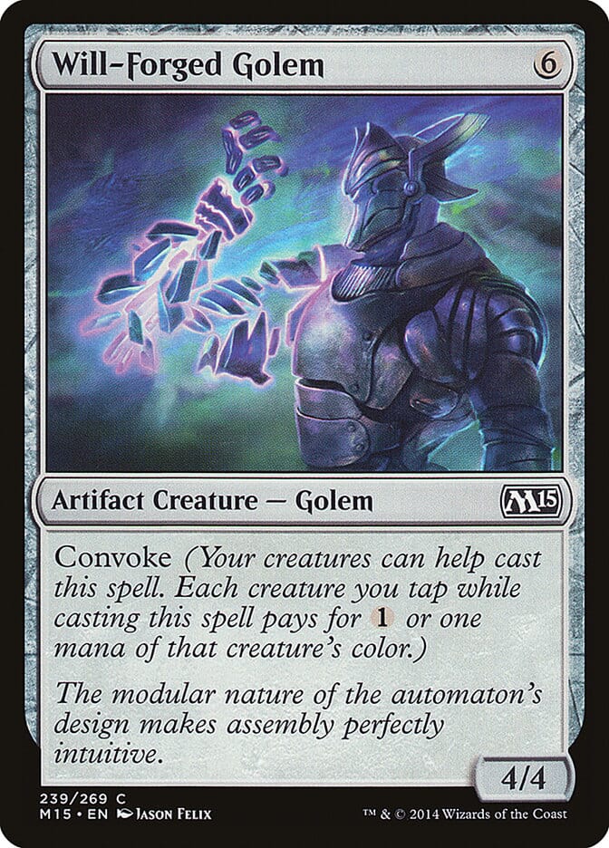 Will-Forged Golem [Magic 2015] MTG Single Magic: The Gathering  | Multizone: Comics And Games