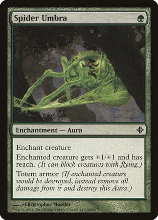 Spider Umbra [Rise of the Eldrazi] MTG Single Magic: The Gathering  | Multizone: Comics And Games