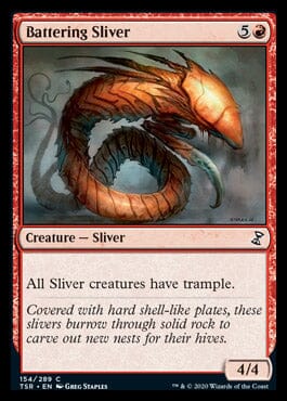 Battering Sliver [Time Spiral Remastered] MTG Single Magic: The Gathering  | Multizone: Comics And Games