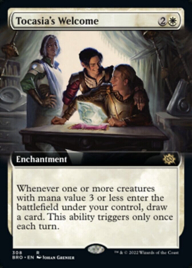 Tocasia's Welcome (Extended Art) [The Brothers' War] MTG Single Magic: The Gathering  | Multizone: Comics And Games