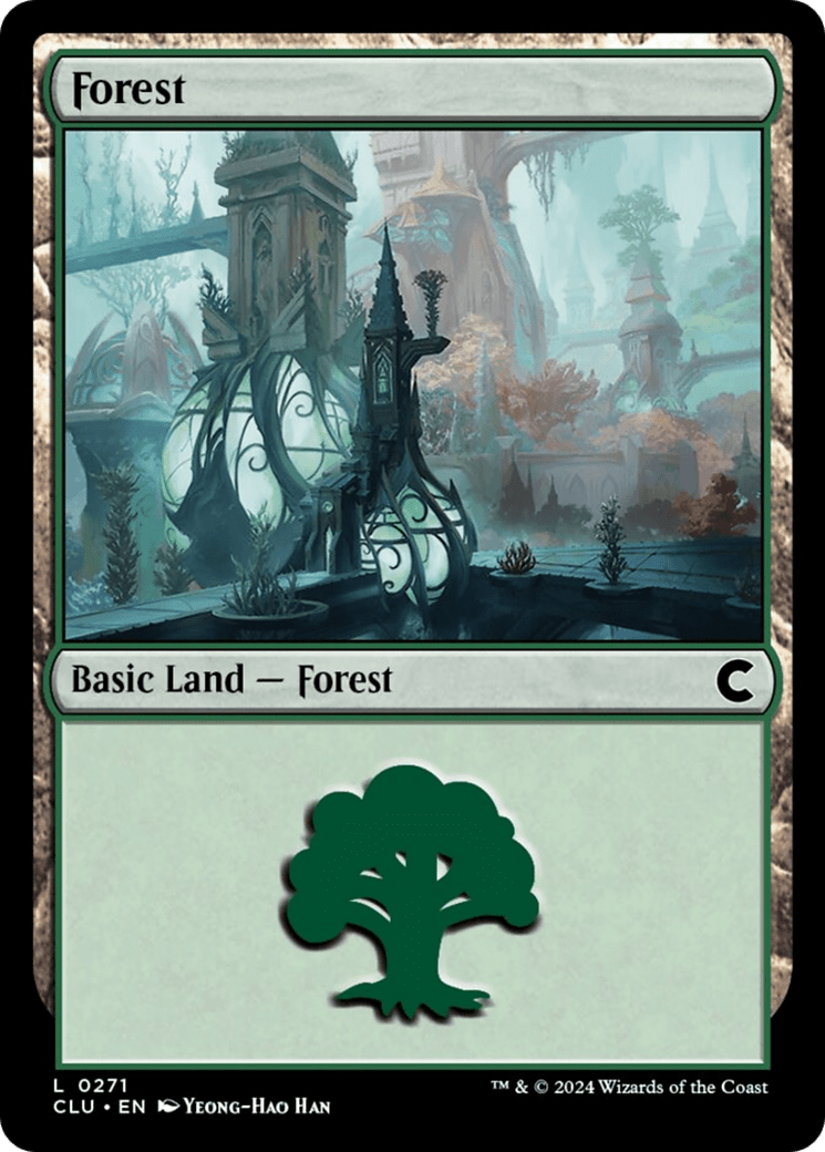 Forest (0271) [Ravnica: Clue Edition] MTG Single Magic: The Gathering  | Multizone: Comics And Games