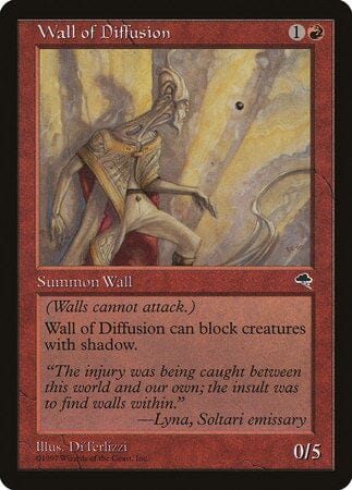 Wall of Diffusion [Tempest] MTG Single Magic: The Gathering  | Multizone: Comics And Games