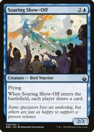 Soaring Show-Off [Battlebond] MTG Single Magic: The Gathering  | Multizone: Comics And Games