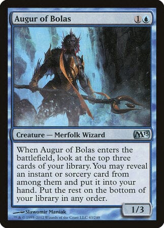 Augur of Bolas [Magic 2013] MTG Single Magic: The Gathering  | Multizone: Comics And Games