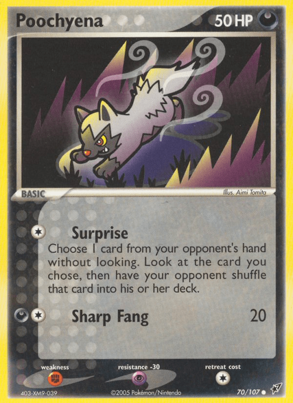 Poochyena (70/107) [EX: Deoxys] Pokemon Single Pokémon  | Multizone: Comics And Games