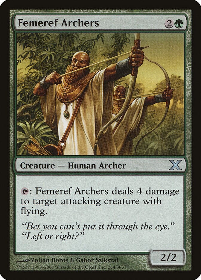 Femeref Archers [Tenth Edition] MTG Single Magic: The Gathering  | Multizone: Comics And Games