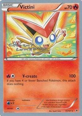 Victini (15/101) (Anguille Sous Roche - Clement Lamberton) [World Championships 2013] Pokemon Single Pokémon  | Multizone: Comics And Games