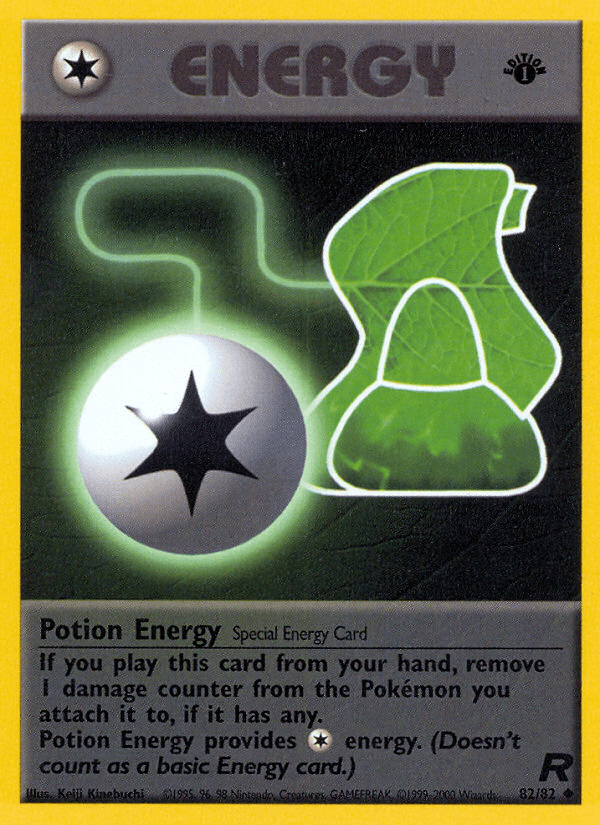 Potion Energy (82/82) [Team Rocket 1st Edition] Pokemon Single Pokémon  | Multizone: Comics And Games