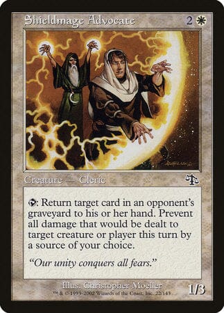 Shieldmage Advocate [Judgment] MTG Single Magic: The Gathering  | Multizone: Comics And Games