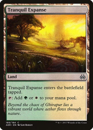 Tranquil Expanse [Aether Revolt] MTG Single Magic: The Gathering  | Multizone: Comics And Games