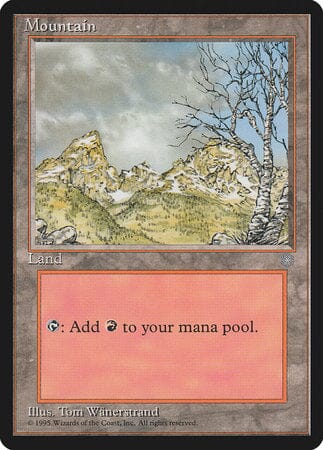 Mountain (341) [Ice Age] MTG Single Magic: The Gathering  | Multizone: Comics And Games