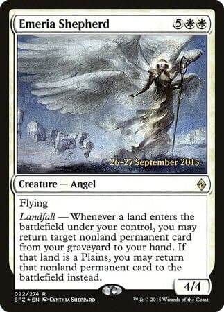 Emeria Shepherd [Battle for Zendikar Promos] MTG Single Magic: The Gathering  | Multizone: Comics And Games