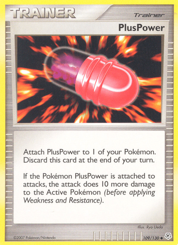 PlusPower (109/130) [Diamond & Pearl: Base Set] Pokemon Single Pokémon  | Multizone: Comics And Games