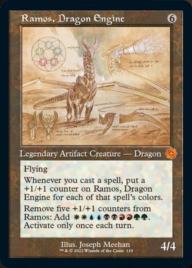 Ramos, Dragon Engine (Retro Schematic) [The Brothers' War Retro Artifacts] MTG Single Magic: The Gathering  | Multizone: Comics And Games