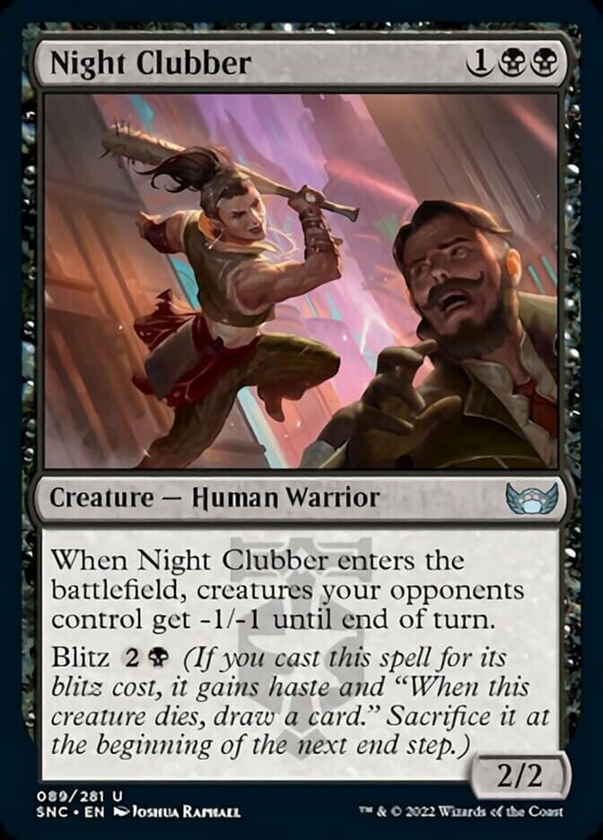 Night Clubber [Streets of New Capenna] MTG Single Magic: The Gathering  | Multizone: Comics And Games