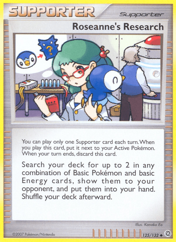 Roseanne's Research (125/132) [Diamond & Pearl: Secret Wonders] Pokemon Single Pokémon  | Multizone: Comics And Games