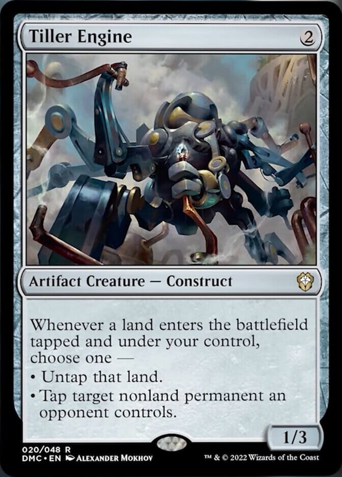 Tiller Engine [Dominaria United Commander] MTG Single Magic: The Gathering  | Multizone: Comics And Games