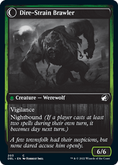 Tireless Hauler // Dire-Strain Brawler [Innistrad: Double Feature] MTG Single Magic: The Gathering  | Multizone: Comics And Games